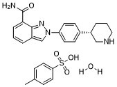 Niraparib tosylate hydrate (MK4827) 1613220-15-7